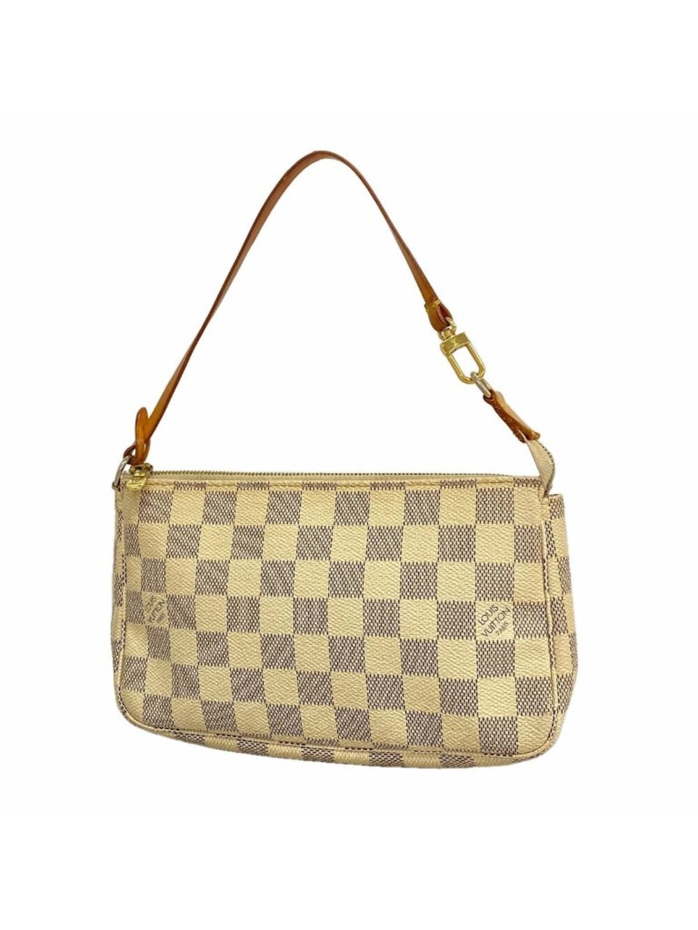 Louis Vuitton Pouch Damier Azur Pochette Accessoires White